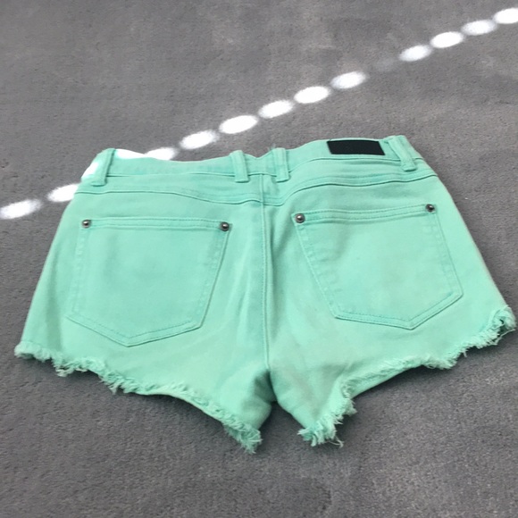 Lime green shorts - Picture 2 of 5